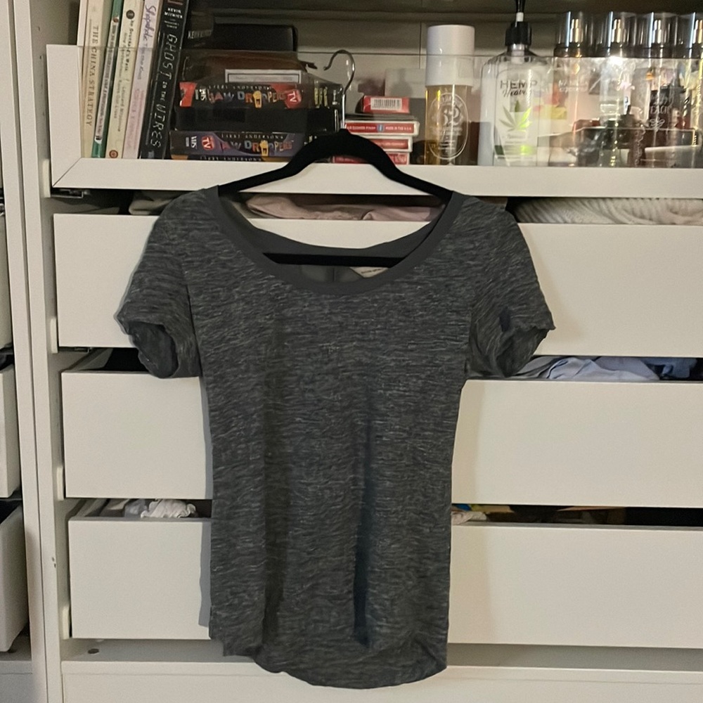 Banana Republic, grey shirt, small
